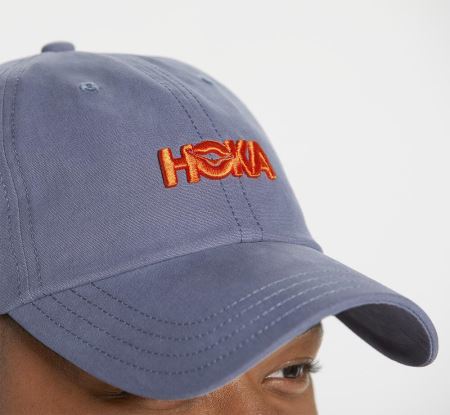 Hoka Casual Hat Mulher - Chapéus Azuis Cinzentas / Laranja | PT-KlhzOZd